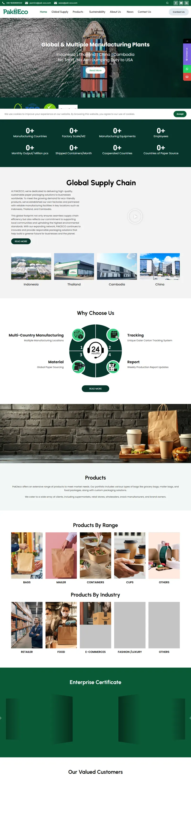 pak2eco.com 网页长截图